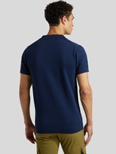 Bild von Polo-Shirt aus Strick