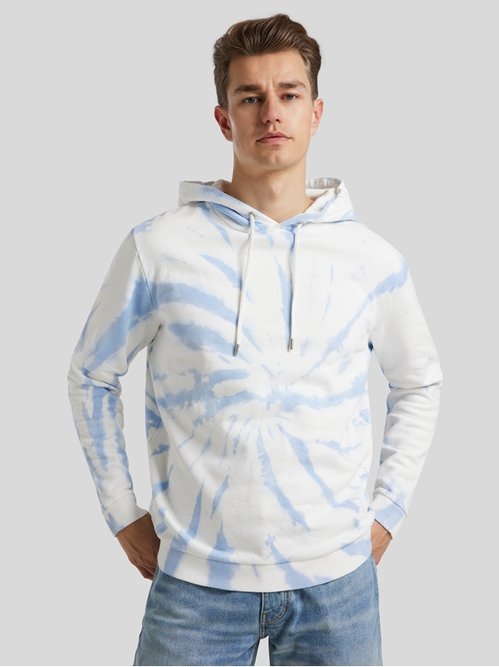 Bild von Hoodie mit Batik-Print