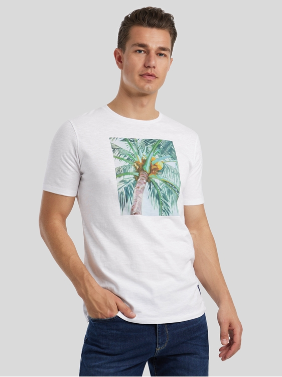 Image sur T-shirt Slim Fit