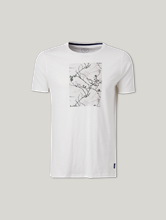 Image sur T-shirt à la coupe slim