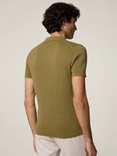 Image sur Polo en maille slim Fit