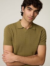 Image sur Polo en maille slim Fit