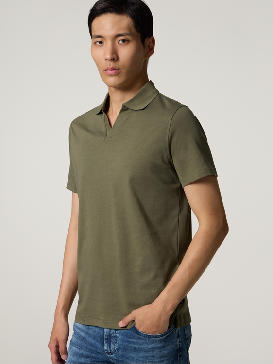 Image sur Polo à coupe personnalisée