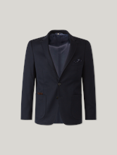 Bild von Veston im Slim Fit mit Ellbogen-Patches