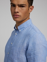 Bild von Kurzarm Leinenhemd im Custom Fit