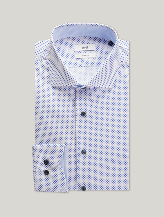 Bild von Hemd mit Punkten im Slim Fit