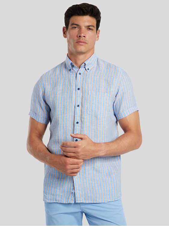 Bild von Leinenhemd im Custom Fit