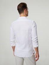Image sur Chemise en lin Slim Fit