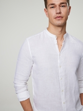Image sur Chemise en lin Slim Fit