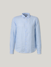 Image sur Chemise en lin Slim Fit