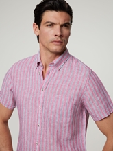 Image sur Chemise en lin Costum Fit