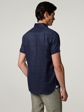 Image sur Chemise à manches courtes en lin