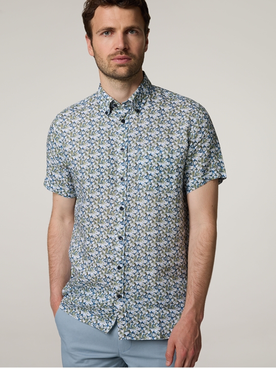 Image sur Chemise en lin custom fit