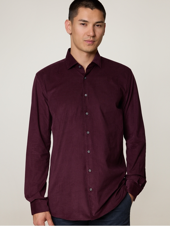 Bild von Cordhemd im Slim Fit