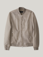 Image sur Blouson bomber cuir d'agneau