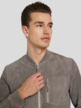 Bild von Jacke aus Veloursleder