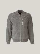 Bild von Jacke aus Veloursleder