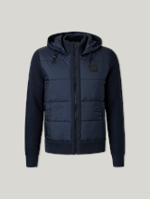 Bild von Strickjacke mit Steppung