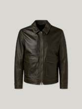 Bild von Lederjacke im Regular Fit