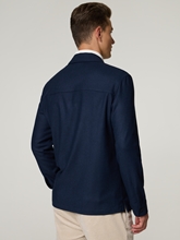 Bild von Overshirt mit Wolle