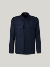 Bild von Overshirt mit Wolle