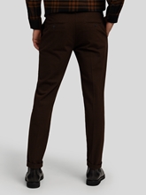 Bild von Chino mit Mikro-Karo im Slim Fit