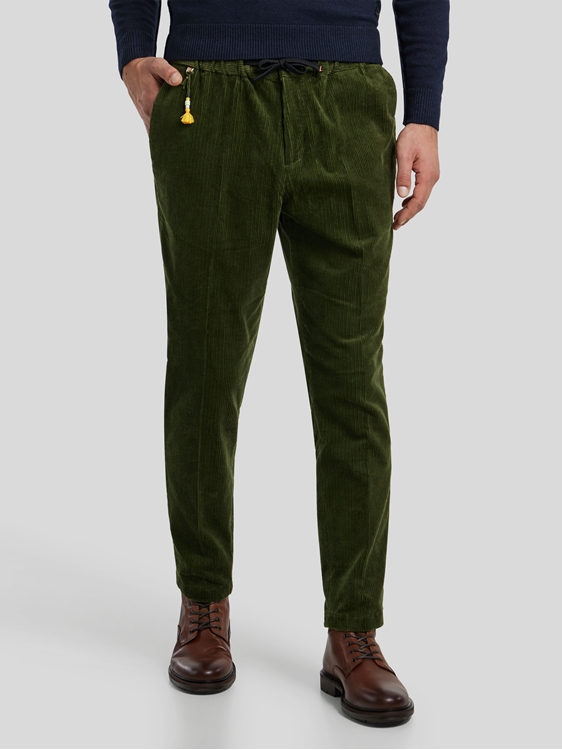 Image sur Chino en velours côtelé