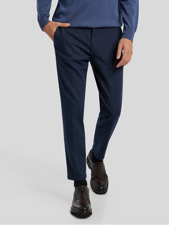 Image sur Chino à micro motif MAD