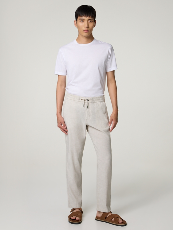 Bild von Leinenhose im Straight Fit