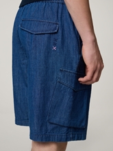 Bild von Cargo-Shorts aus Denim