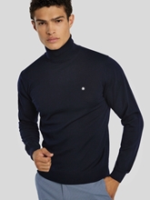 Bild von Rollkragenpullover aus Wolle