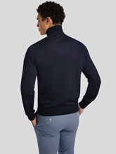 Bild von Rollkragenpullover aus Wolle