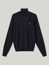 Bild von Rollkragenpullover aus Wolle