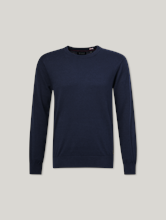 Image sur Pull en maille avec lin