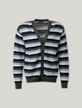 Bild von Strickjacke aus Baumwolle