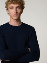 Bild von Feinstrickpullover aus Baumwolle