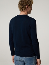 Bild von Feinstrickpullover aus Baumwolle