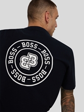 Image sur T-shirt à logo