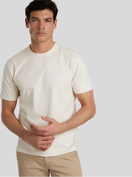 Image sur T-shirt en coton recyclé