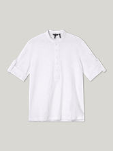 Bild von Henley-Shirt aus Flammgarn