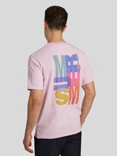 Image sur T-shirt imprimé estival