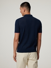 Bild von Poloshirt aus Feinstrick