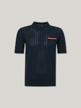 Bild von Poloshirt aus Feinstrick