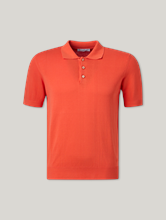 Bild von Poloshirt aus Feinstrick
