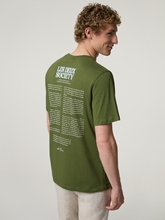 Image sur T-shirt avec imprimé