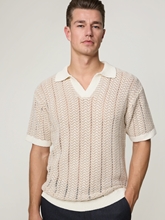 Bild von Strickpoloshirt