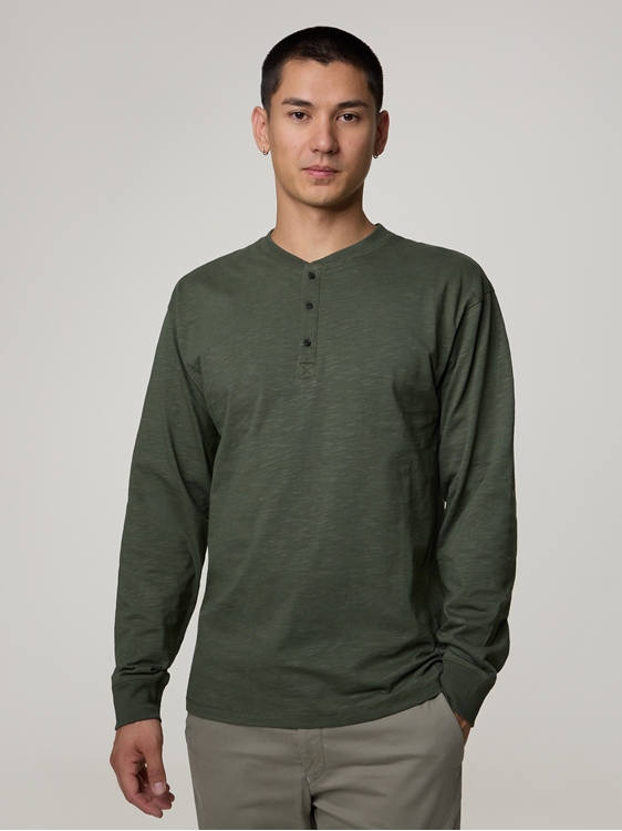 Bild von Langarmshirt aus Baumwolle