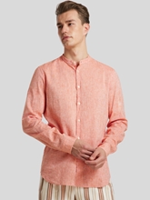 Bild von Leinenhemd mit Mao-Kragen