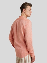 Bild von Leinenhemd mit Mao-Kragen