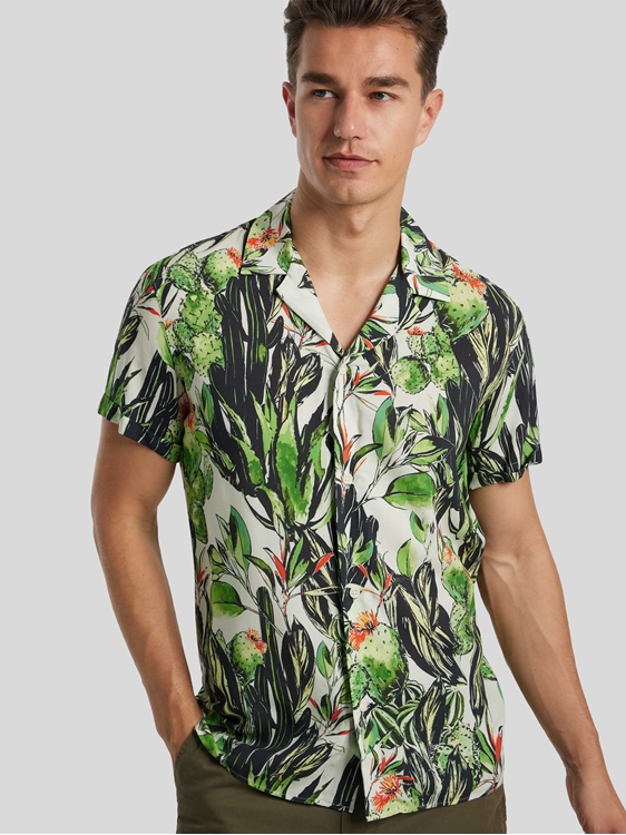 Bild von Hawaiihemd im Regular Fit BIJAN